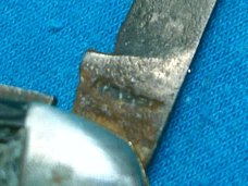VINTAGE KABAR KA-BAR USA PEANUT TRAPPER FOLDING POCKET KNIFE KNIVES OLD