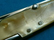 VINTAGE A MONNERET INOX SCOUT CAMP CORKSCREW UTILITY SURVIVAL FOLDING POCKET KNIFE KNIVES OLD