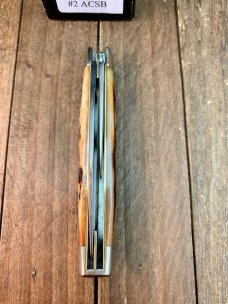 Queen Texas Jack Amber Carved Stag Bone ACSB 