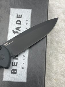Benchmade 9750BK Coalition Push Button Automatic Knife NIB Made In USA Discontinued