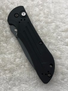 Benchmade 9101BK Auto Stryker Push Button Automatic Knife NIB Made In USA Discontinued