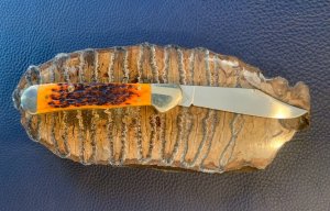 Case XX USA 1998 Dark Orange Bone 61549L