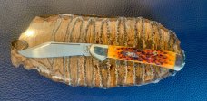 Case XX USA 1998 Dark Orange Bone 61549L 