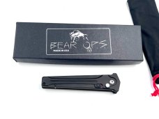 4-1/2″ Auto Bold Action® III Stiletto Black Aircraft Aluminum Bead Blast Blade – AC-300-AIBK-S