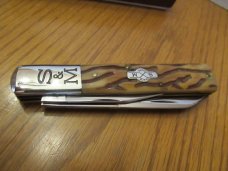 Schatt & Morgan 2008 Worm Groove English Jack ATS-34 Steel Pattern # 042271