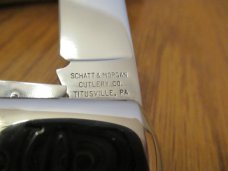 Schatt & Morgan 2008 Worm Groove English Jack ATS-34 Steel Pattern # 042271