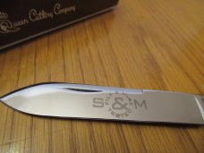 Schatt & Morgan 2008 Worm Groove English Jack ATS-34 Steel Pattern # 042271