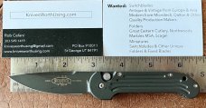 2002 Microtech UDT Switchblade Knife, Used 
