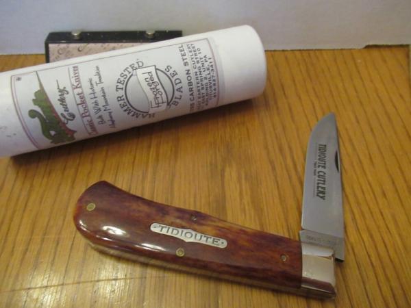 Great Eastern 2008  Smooth Brown Wood Bone 1 of 1 Pattern # 235108L