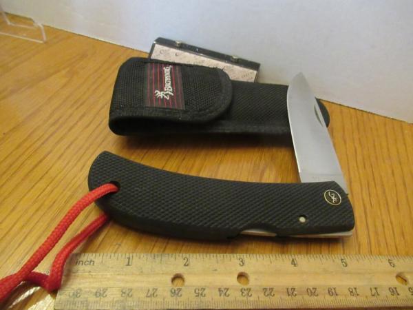 Browning Zytel Handle Folding Lock Back Hunter Model # 707