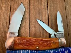 Winchester Split Backspring Whittler Wine Bone 1997