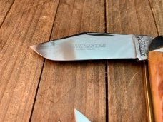 Winchester Split Backspring Whittler Wine Bone 1997