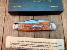 Winchester Split Backspring Whittler Wine Bone 1997