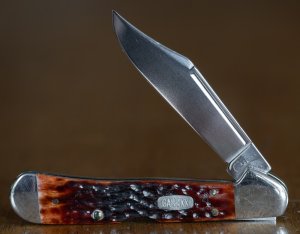 Case Copperlock Brown Chestnut Bone 1997 / Model 61549L / Item #132