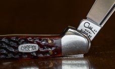 Case Copperlock Brown Chestnut Bone 1997 / Model 61549L / Item #132
