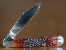 Case Copperlock Brown Chestnut Bone 1997 / Model 61549L / Item #132