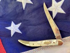 Case xx Tiny Trapper Pocket Knife (810096 SS) w/ Beautiful Mother of Pearl  Handles -NOS & A Beauty!
