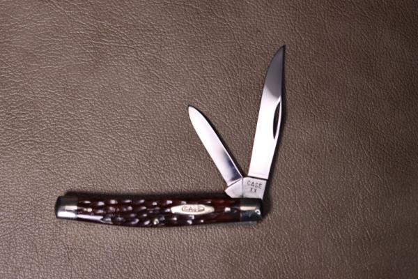 CASE XX 40-64 6244 RED BONE JACK KNIFE LOOKS NEW