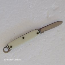 RARE! VINTAGE USA TINY KNIFE/A 1.5" TINY HANDLE ON A 1" BLADE TO A FULLY OPEN 2.5"