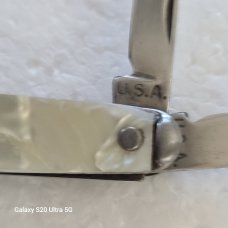 RARE! VINTAGE USA TINY KNIFE/A 1.5" TINY HANDLE ON A 1" BLADE TO A FULLY OPEN 2.5"