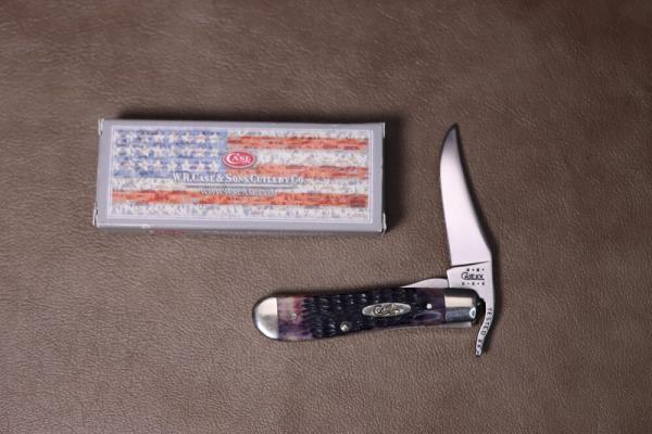 Case XX™ Jigged Amber Bone Russlock Stainless Pocket Knife 00260 USED Case XX™ Jigged Amber Bone Russlock Stainless Pocket Knife 00260 USED