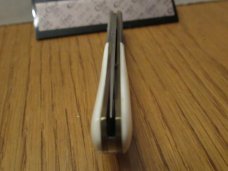 Kershaw Wild Turkey White Bone Folding Lock Back Model # 4150