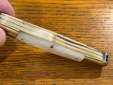 Fight'n Rooster Ltd Ed 1983 "Eagle Creek" 4-Blade Irish Congress Knife w/MOP Scales SN#006 Germany