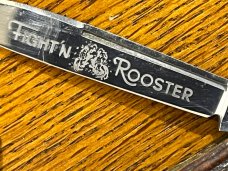 Fight'n Rooster Frank Buster 3-Blade Whittler Knife w/Stag Scales Germany