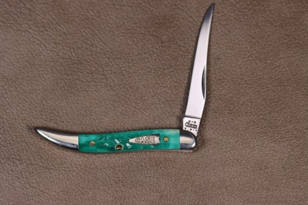 CASE XX 610096 SS MINI TOOTHPICK 2013 EMERALD GREEN BONE CASE XX 610096 SS MINI TOOTHPICK 2013 EMERALD GREEN BONE