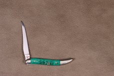 CASE XX 610096 SS MINI TOOTHPICK 2013 EMERALD GREEN BONE