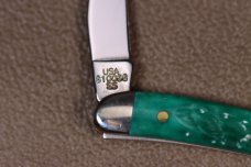 CASE XX 610096 SS MINI TOOTHPICK 2013 EMERALD GREEN BONE