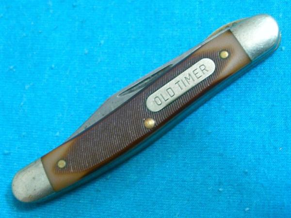 VINTAGE SCHRADE USA MIGHTY MITE 18OT FOLDING LINERLOCK JACK POCKET KNIFE KNIVES OLD TIMER