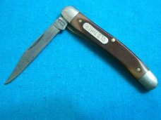 VINTAGE SCHRADE USA MIGHTY MITE 18OT FOLDING LINERLOCK JACK POCKET KNIFE KNIVES OLD TIMER