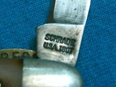 VINTAGE SCHRADE USA MIGHTY MITE 18OT FOLDING LINERLOCK JACK POCKET KNIFE KNIVES OLD TIMER