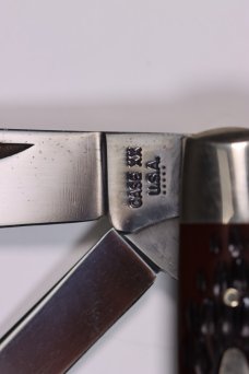 CASE XX 6207 BONE HANDLE CARBON 1975 SECOND BLADE PEN