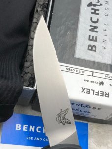 Benchmade 2550 Mini Reflex Push Button Automatic Knife New In Box Made In USA Discontinued