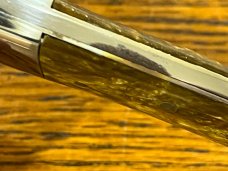 Parker Lockback Knife w/Gold Celluloid Scales PROTOTYPE Germany 