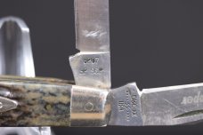 CASE XX 6207 SP SSP MINI TRAPPER BONE HANDLES 1980
