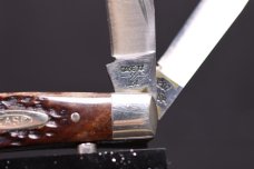 CASE XX 6207 SSP MINI TRAPPER BONE HANDLES 1990