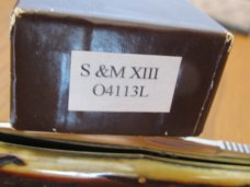 Schatt & Morgan 2004 Series XIII Mountain Man Worm Grooved Jigged Bone Pattern # 04113L