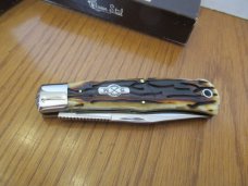 Schatt & Morgan 2004 Series XIII Mountain Man Worm Grooved Jigged Bone Pattern # 04113L
