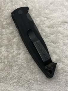 Benchmade 2551BK Mini Reflex II Push Button Automatic Knife New In Box Made In USA Discontinued 