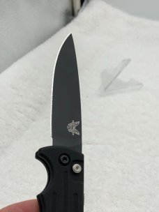Benchmade 2551BK Mini Reflex II Push Button Automatic Knife New In Box Made In USA Discontinued 