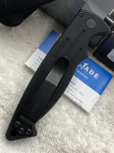 Benchmade 2551BK Mini Reflex II Push Button Automatic Knife New In Box Made In USA Discontinued 