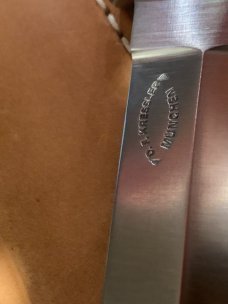 Dietmar Kressler Integral Stag Hunter Knife NOS, Rare collectible!