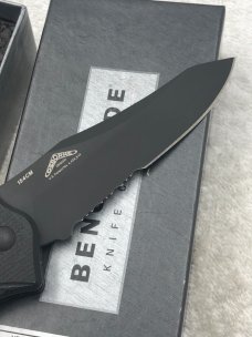 Benchmade 9555SBK Auto Rift Tactical Knife New In Box Made In USA Discontinued 