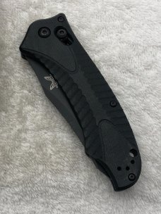 Benchmade 9555SBK Auto Rift Tactical Knife New In Box Made In USA Discontinued 