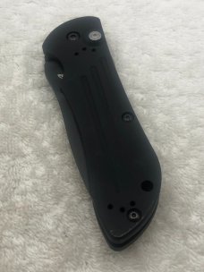 Benchmade 9101BK Auto Stryker Push Button Automatic Knife Slide Lock In Box Made In USA Discontinued
