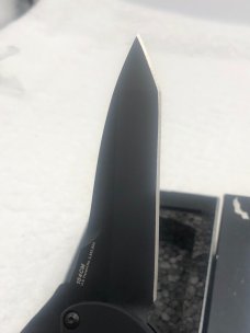 Benchmade 9101BK Auto Stryker Push Button Automatic Knife Slide Lock In Box Made In USA Discontinued