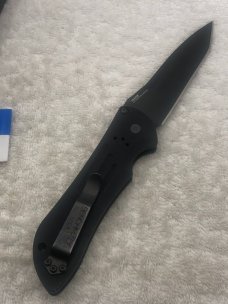 Benchmade 9101BK Auto Stryker Push Button Automatic Knife Slide Lock In Box Made In USA Discontinued